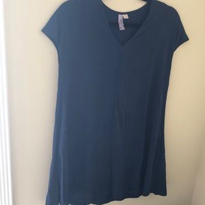 Vneck T-shirt dress